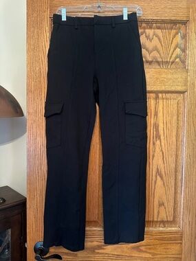 Hunter and Brown Black dress  Cargo Pants - Classic Straight Fit